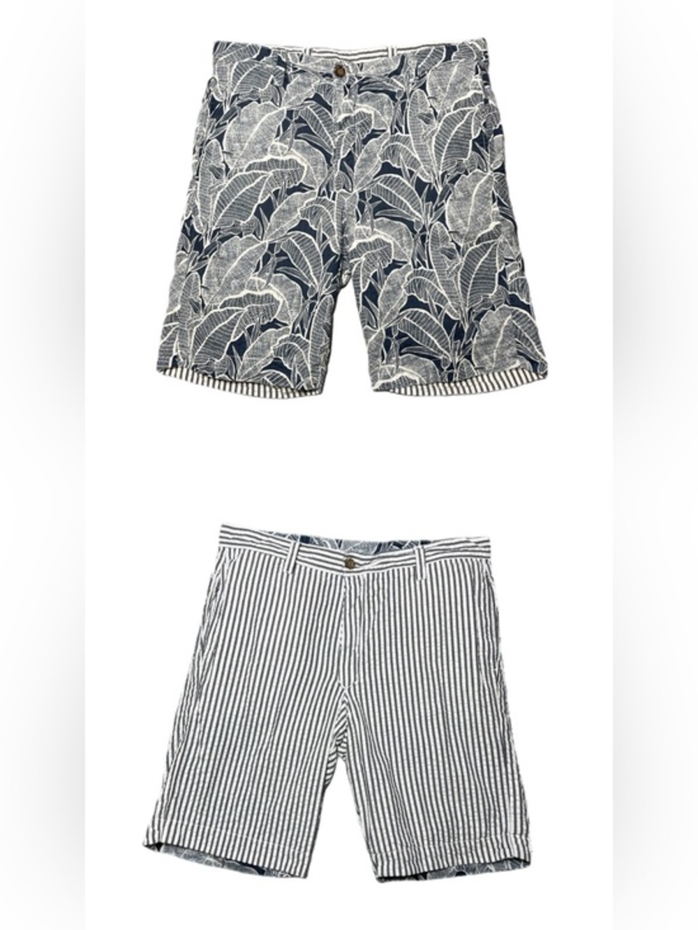 Vintage Mens Tailor Vintage Reversible Cotton Shorts